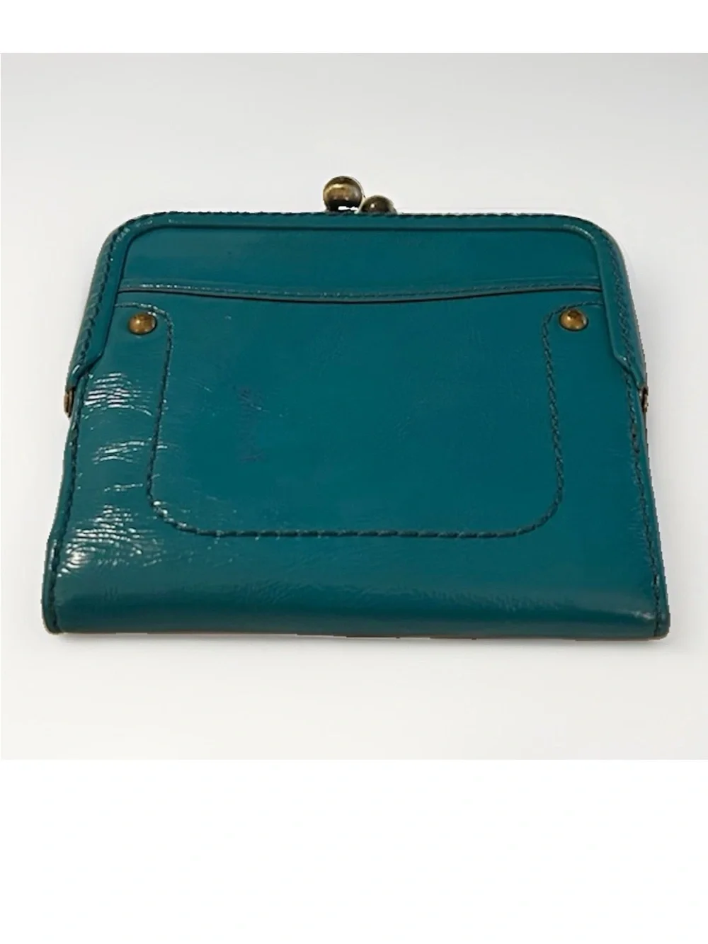 Coach Legacy Francine Satchel, Wallet Set, Turquoise Patent Leather Ltd. Ed 2008